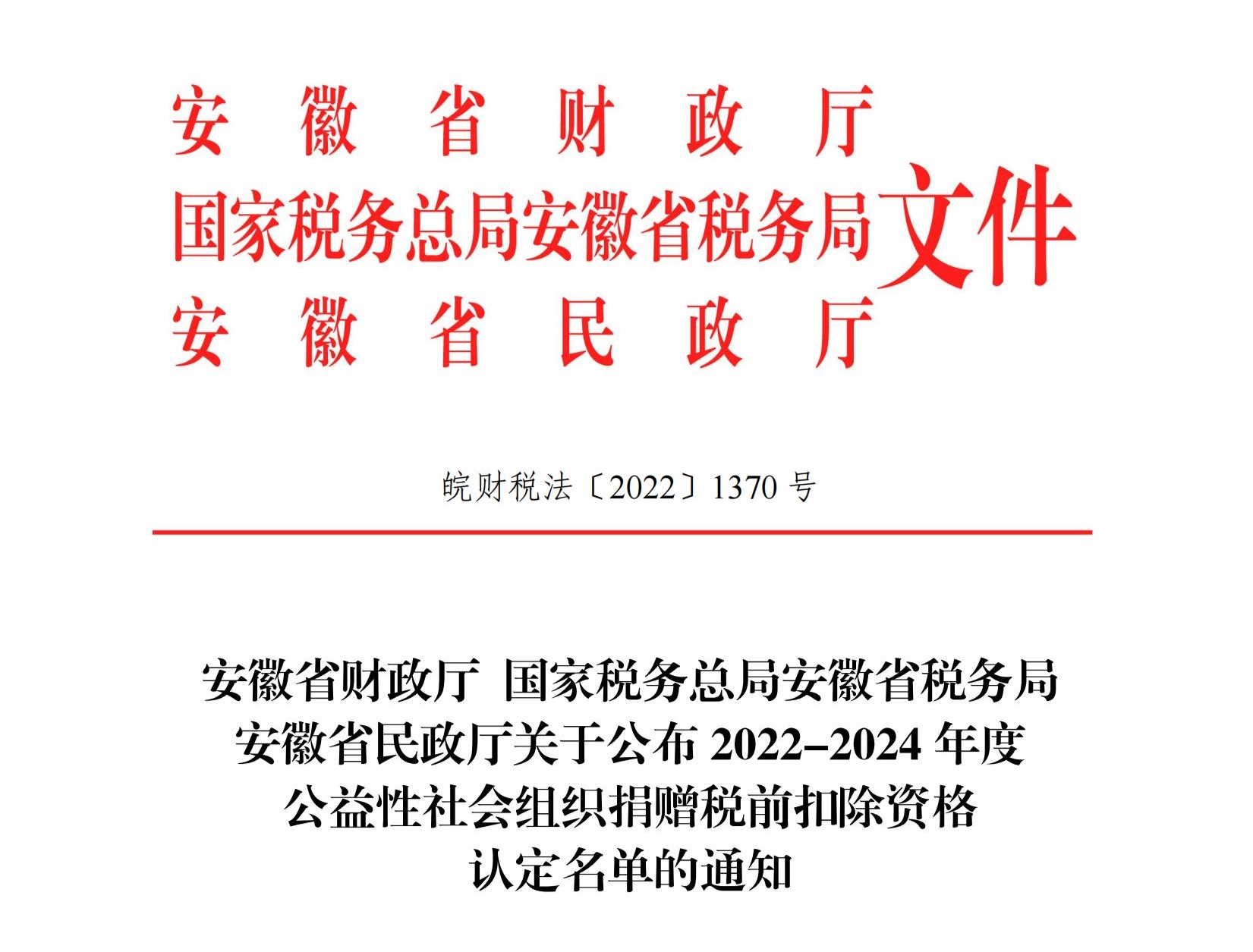 我會獲得公益性社會組織捐贈稅前扣除資格！